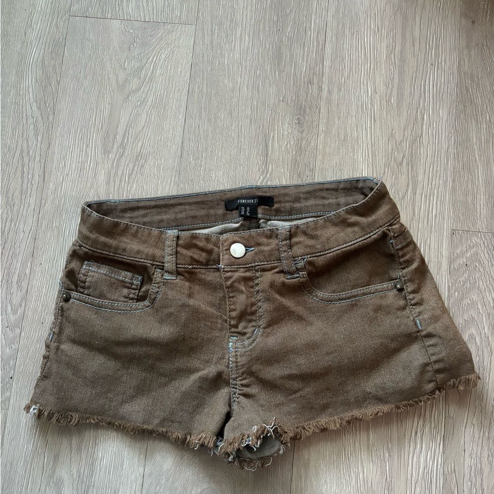 Forever 21 cut off shorts stretch size 25